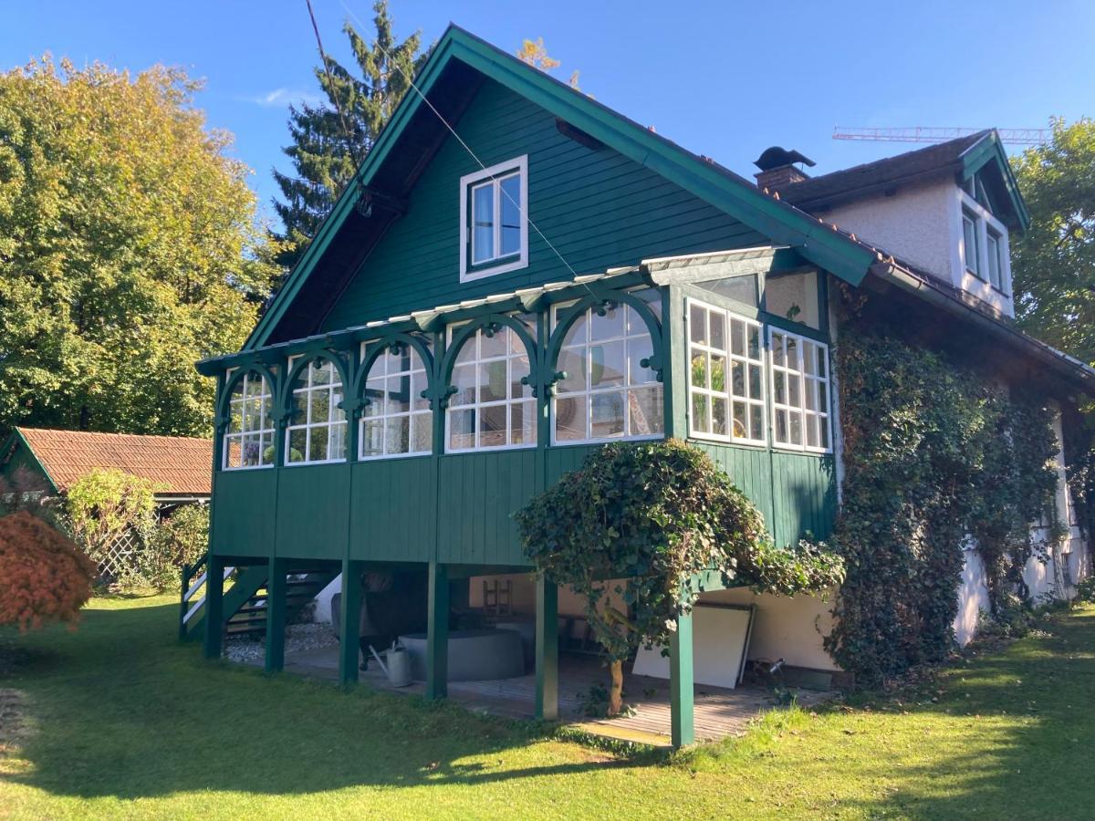 Haus Mit Sauna Und Privatem Badeteich In Anif Bei Salzburg 外观 照片